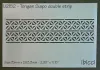 ibicci Tongan Siapo Double strip cake stencil